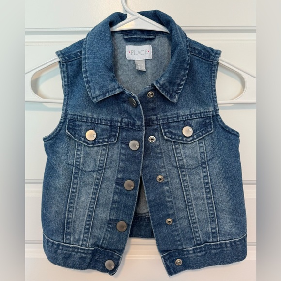 Place Denim Vest - Picture 1 of 2